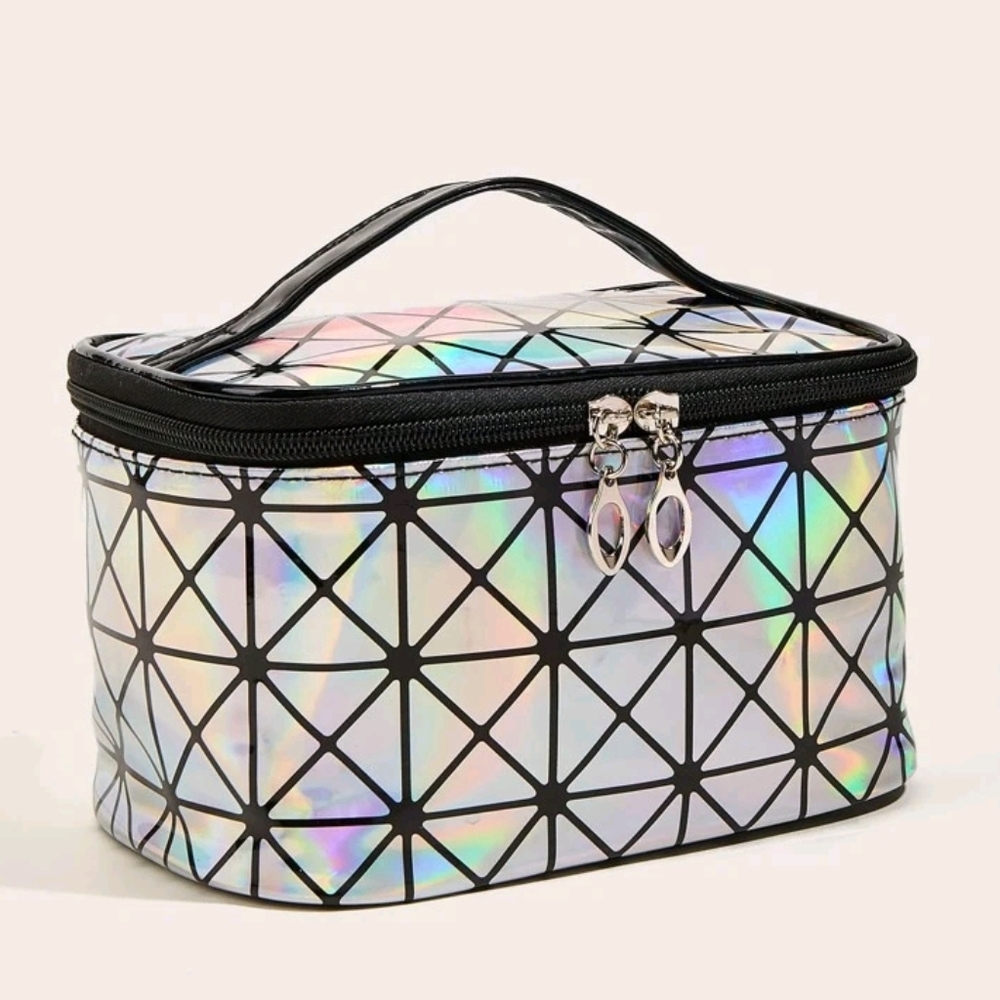 Irredecent makeup /accessory bag - Picture 5 of 9